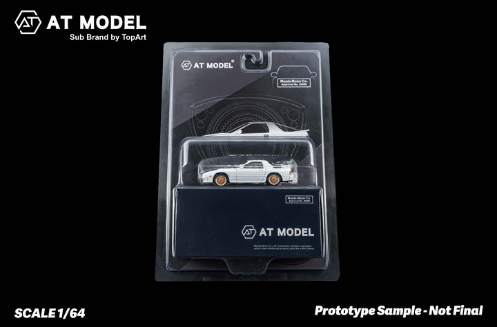 [Preorder] TOPART 1:64 Mazda RX7 FC3S Infinity Hanging Card Board (5 Colours)