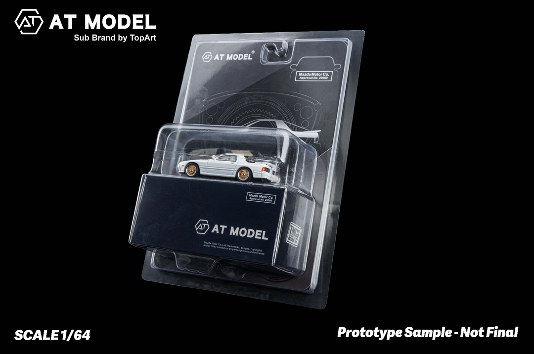 [Preorder] TOPART 1:64 Mazda RX7 FC3S Infinity Hanging Card Board (5 Colours)