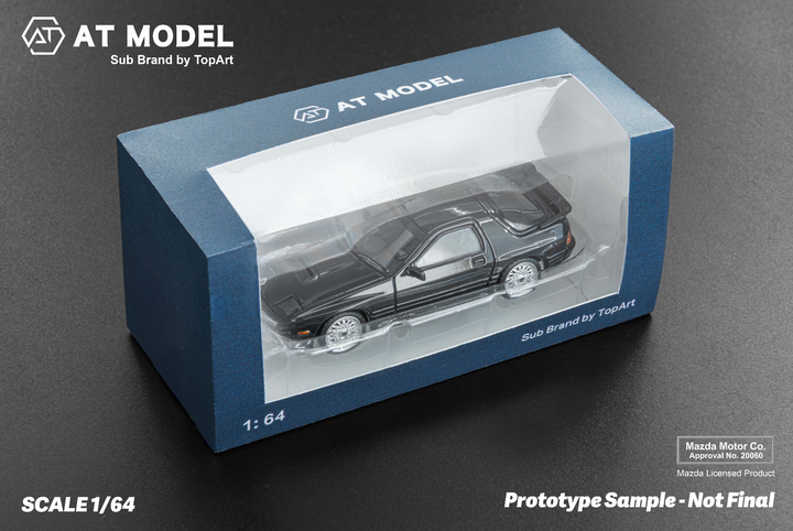 [Preorder] TOPART 1:64 Mazda RX7 FC3S Infinity Hanging Card Board (5 Colours)