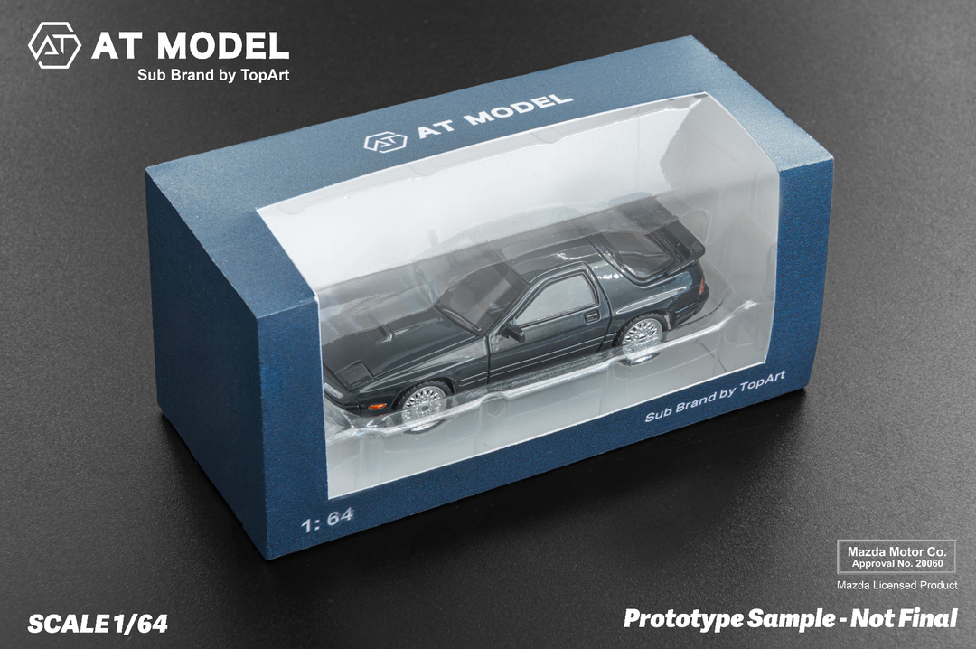 [Preorder] TOPART 1:64 Mazda RX7 FC3S Infinity Hanging Card Board (5 Colours)