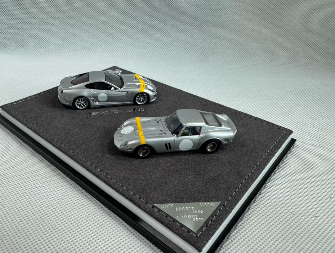 [Preorder] DMY64 1:64 Ferrari Supercar 250GTO / 599GTO Double Set (2 Versions) L001/L002
