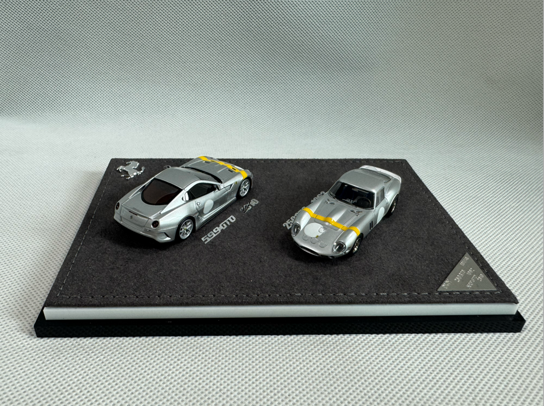 [Preorder] DMY64 1:64 Ferrari Supercar 250GTO / 599GTO Double Set (2 Versions) L001/L002