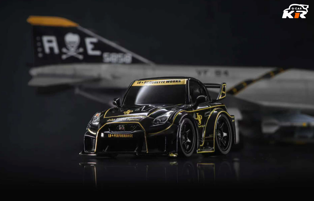 [Preorder] KR Model 1:64 LBWK Nissan GT-R R35 Egg Q Car (3 Colours)