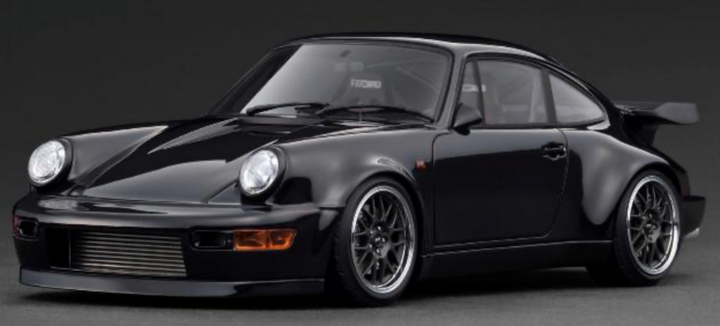 [Preorder] Ignition Model 1:18 Porsche Blackbird (964) Black MIDNIGHT  With Mr. Tatsuya Shima IG3593