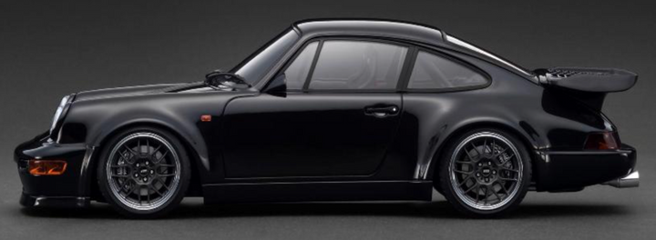 [Preorder] Ignition Model 1:18 Porsche Blackbird (964) Black MIDNIGHT  With Mr. Tatsuya Shima IG3593