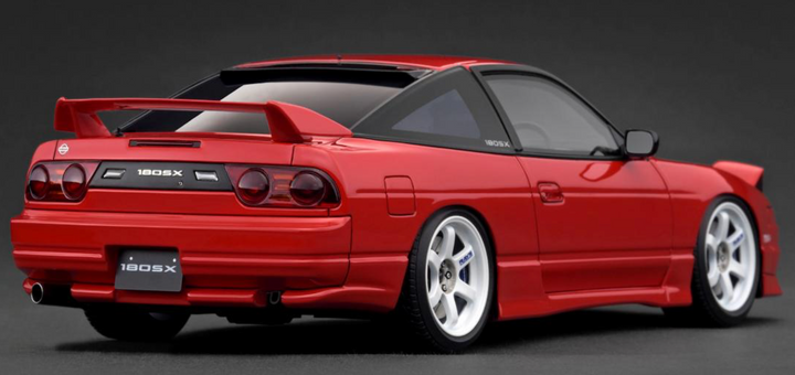 Ignition Model 1:18 Nissan 180SX TYPE X (RPS13) Red IG3764