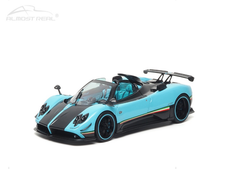 Pagani Zonda Uno 1/18 スケールモデルミニカー Almost Real 1:18 Pagani Zonda Uno Blue 850630001 – Horizon Diecast
