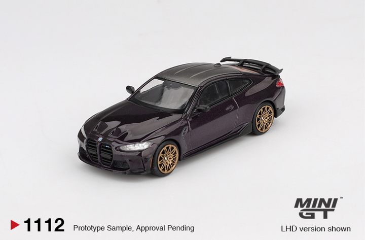 [Preorder] MINIGT 1:64 BMW M4 M-Performance (G82) Daytona Violet MGT01112-BL