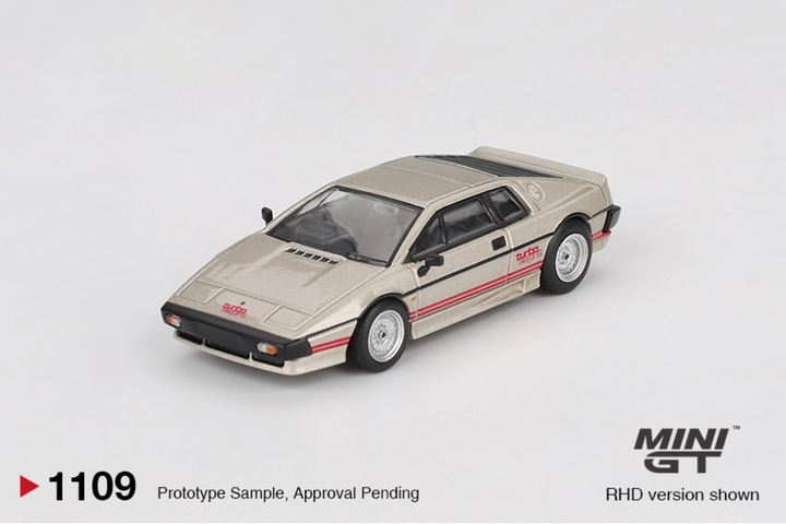 [Preorder] MINIGT 1:64 Lotus Esprit Turbo Metallic Silver MGT01109-BL