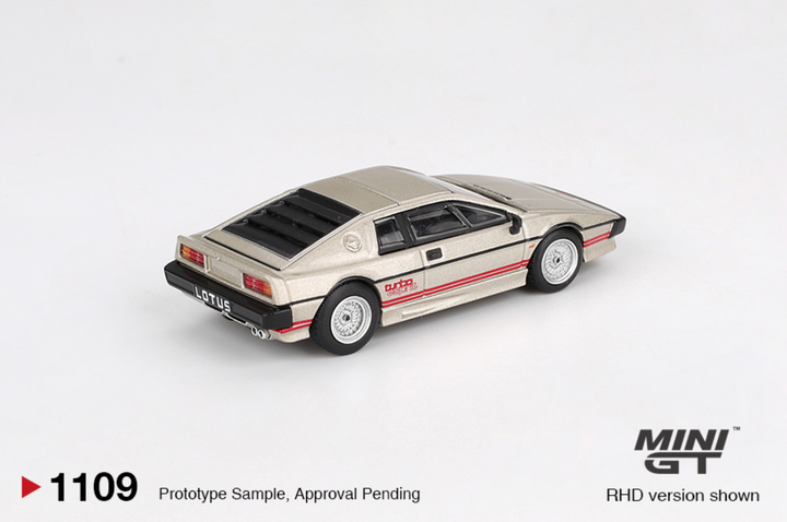 [Preorder] MINIGT 1:64 Lotus Esprit Turbo Metallic Silver MGT01109-BL