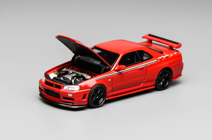 [Preorder] MOTORHELIX 1:64 Nissan NISMO R34 GT-R NISMO CUSTOMIZED M63420