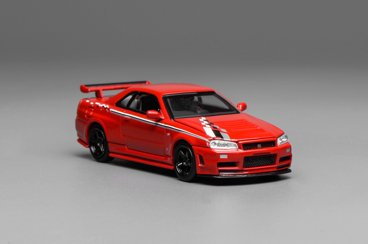 [Preorder] MOTORHELIX 1:64 Nissan NISMO R34 GT-R NISMO CUSTOMIZED M63420