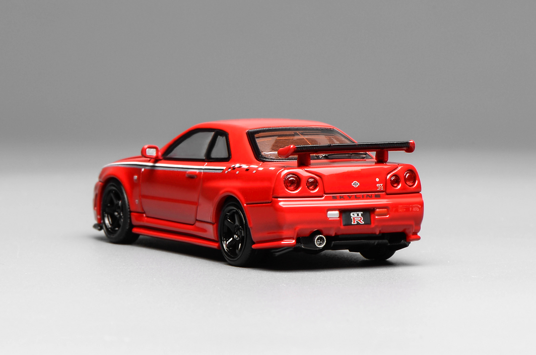 [Preorder] MOTORHELIX 1:64 Nissan NISMO R34 GT-R NISMO CUSTOMIZED M63420