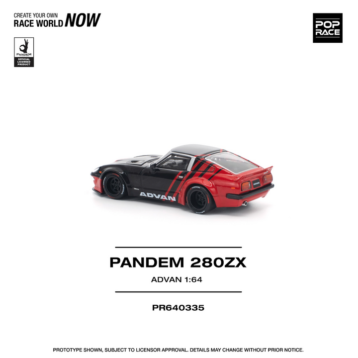 [Preorder] POPRACE 1:64 PANDEM 280ZX ADVAN PR640335
