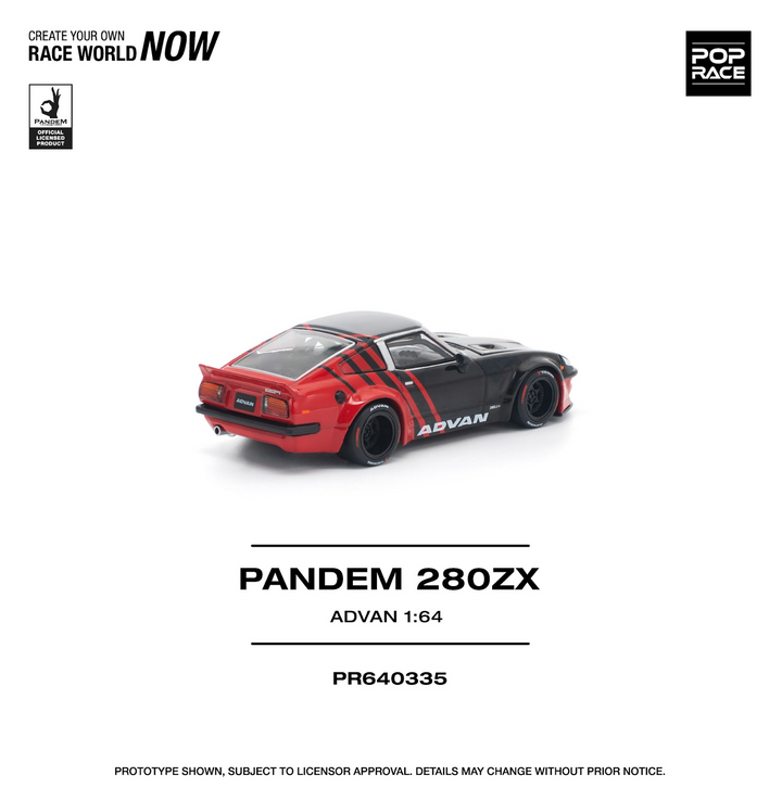 [Preorder] POPRACE 1:64 PANDEM 280ZX ADVAN PR640335