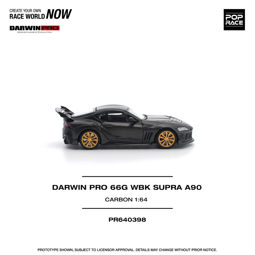 [Preorder] POPRACE 1:64 DARWIN PRO 66G WBK SUPRA A90 CARBON EDITION PR640398