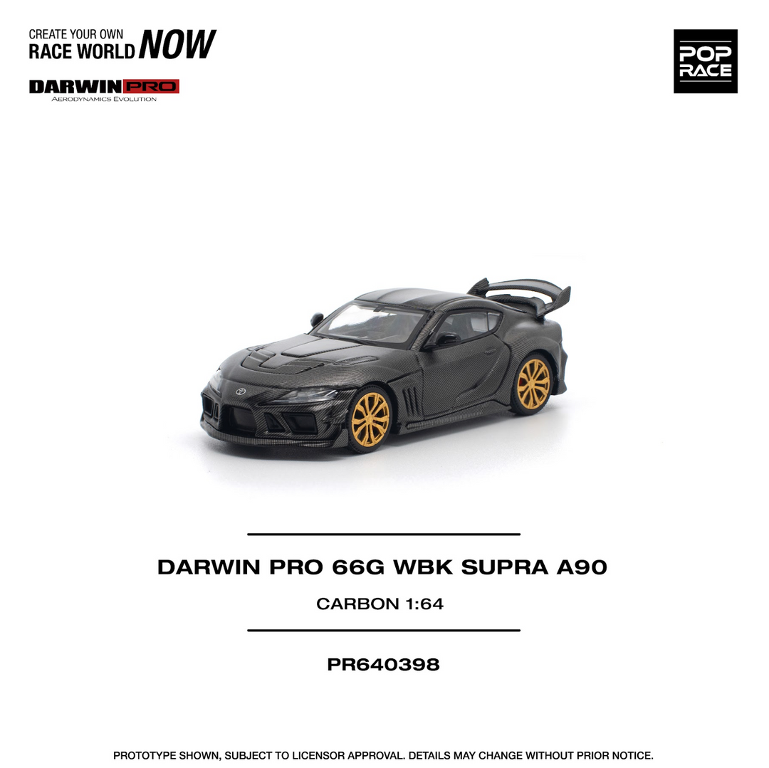 [Preorder] POPRACE 1:64 DARWIN PRO 66G WBK SUPRA A90 CARBON EDITION PR640398