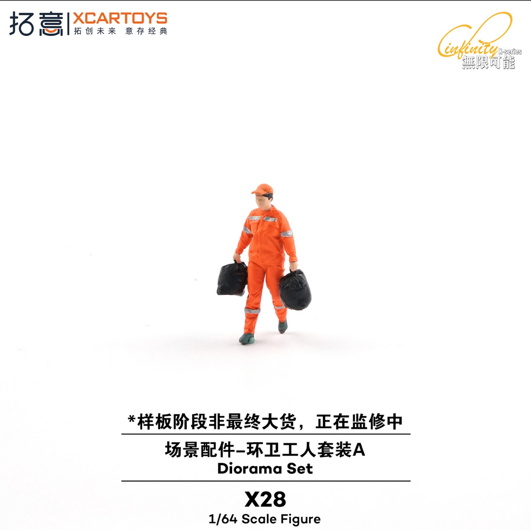 [Preorder] XCARTOYS 1:64 DIORAMA 5-PIECE ARMORED SET A X28