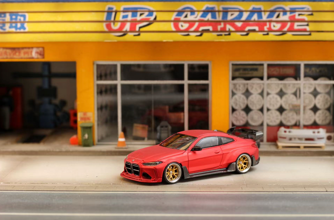 Street Weapon 1:64 BMW G82 M4 wide-body - Red