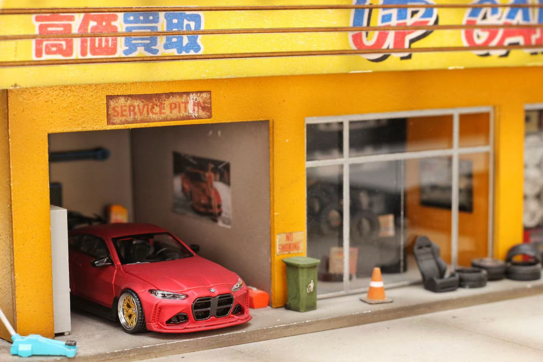 Street Weapon 1:64 BMW G82 M4 wide-body - Red