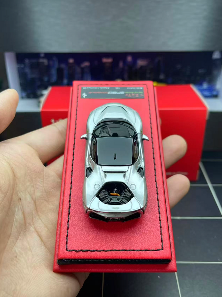 [Preorder] Art Model 1:64 Ferrari SF90 Metallic Silver
