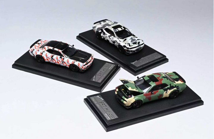 [Preorder] Stance Hunters 1:64 Dodge Challenger SRT Hellcat  (3 Versions)