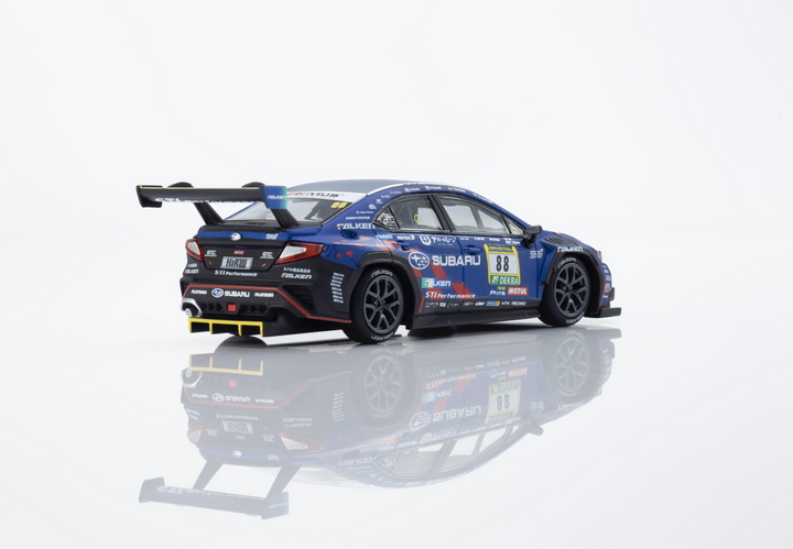 [Preorder] Kyosho 1:64 Minicar Book Edition Subaru WRX NBR2024 with MOTN LED Base Compatible – Blue (2 Versions) 07129N24E/07129N24C