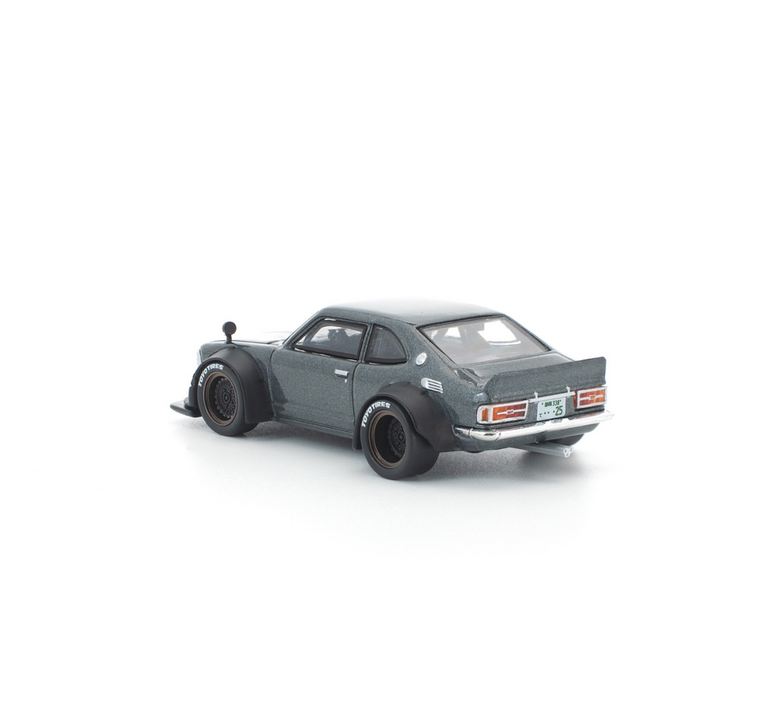 [Preorder] POPRACE 1:64 TOYOTA COROLLA KE 25 MATTE GREY PR640305