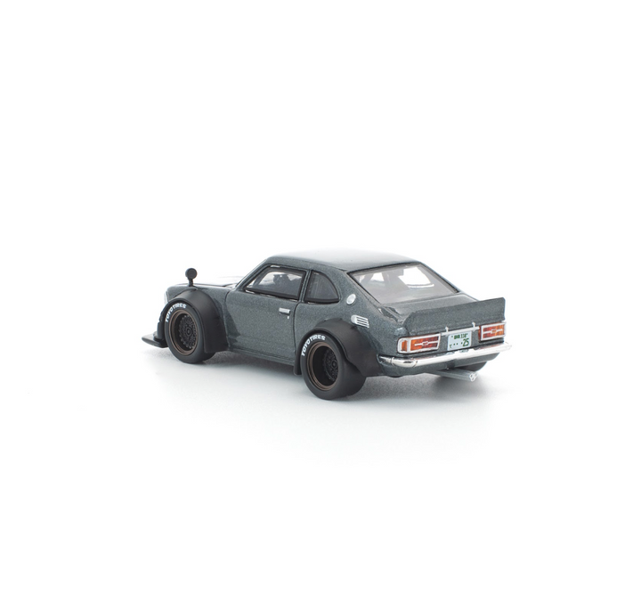 [Preorder] POPRACE 1:64 TOYOTA COROLLA KE 25 MATTE GREY PR640305