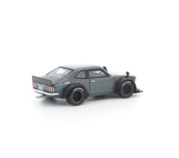 [Preorder] POPRACE 1:64 TOYOTA COROLLA KE 25 MATTE GREY PR640305