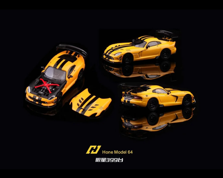 Hone Model 1:64 Dodge Viper ACR (3 Colours)