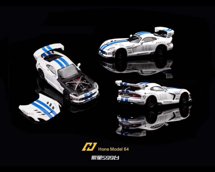 Hone Model 1:64 Dodge Viper ACR (3 Colours)