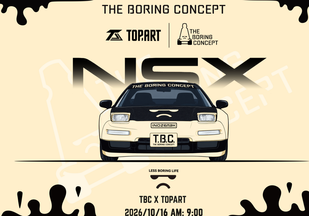 [Preorder] TOPART 1:64 HONDA NSX NA1 | TBC Retro Livery Foshan Exhibition Exclusive