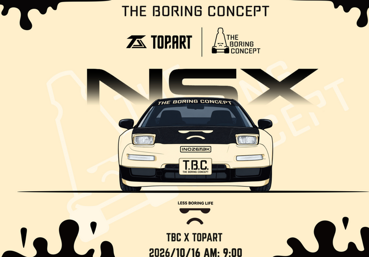 [Preorder] TOPART 1:64 HONDA NSX NA1 | TBC Retro Livery Foshan Exhibition Exclusive