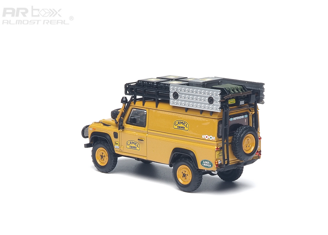 [Preorder] AR Box 1:64 Land Rover Defender 110 "Camel Trophy" Workshop Unit Tanzania Burundi 610321101