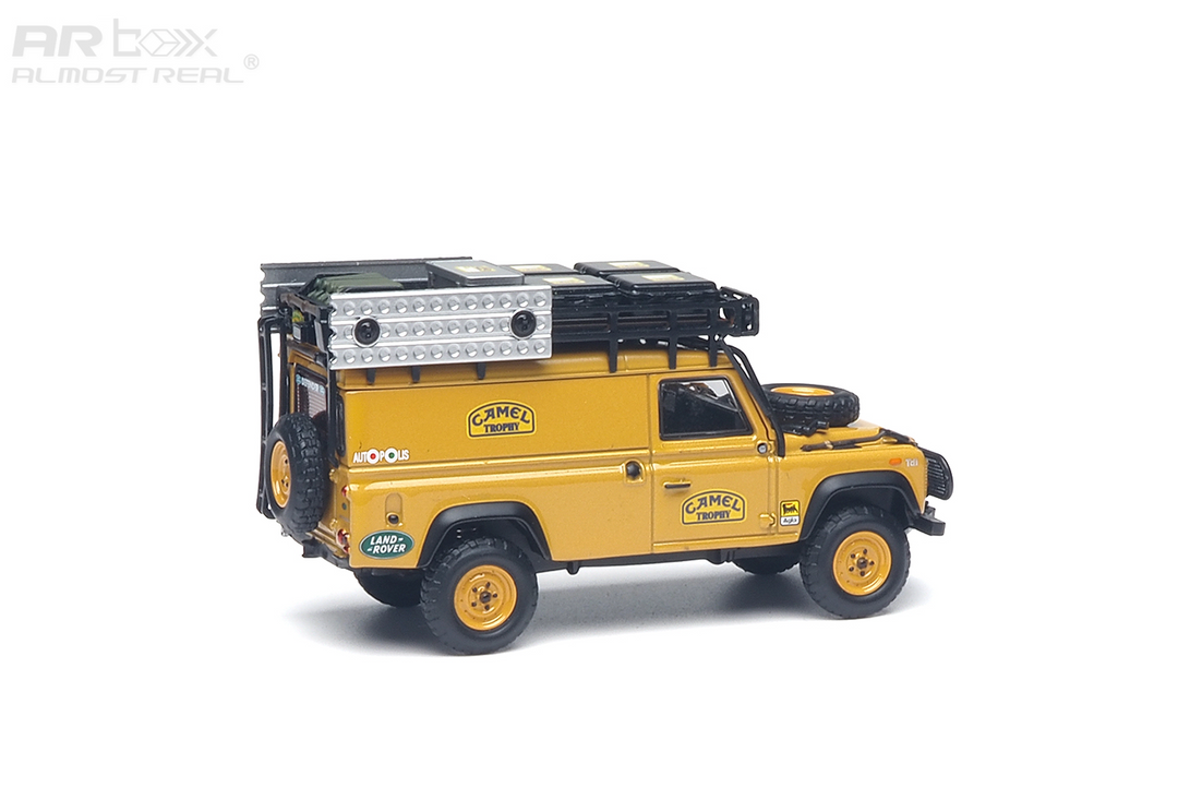 [Preorder] AR Box 1:64 Land Rover Defender 110 "Camel Trophy" Workshop Unit Tanzania Burundi 610321101
