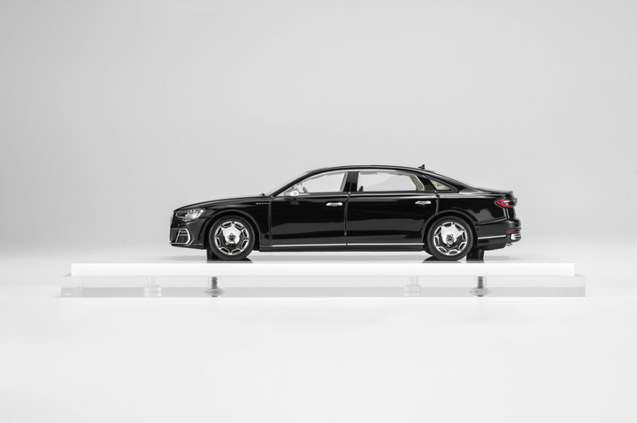 [Preorder] MOTORHELIX 1:64 Audi A8 L Horch Legendary Black Metallic MH64012LBM