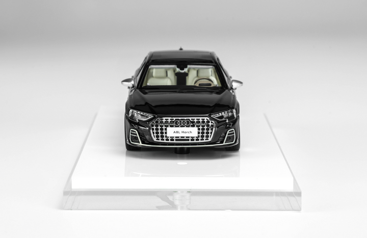 [Preorder] MOTORHELIX 1:64 Audi A8 L Horch Legendary Black Metallic MH64012LBM