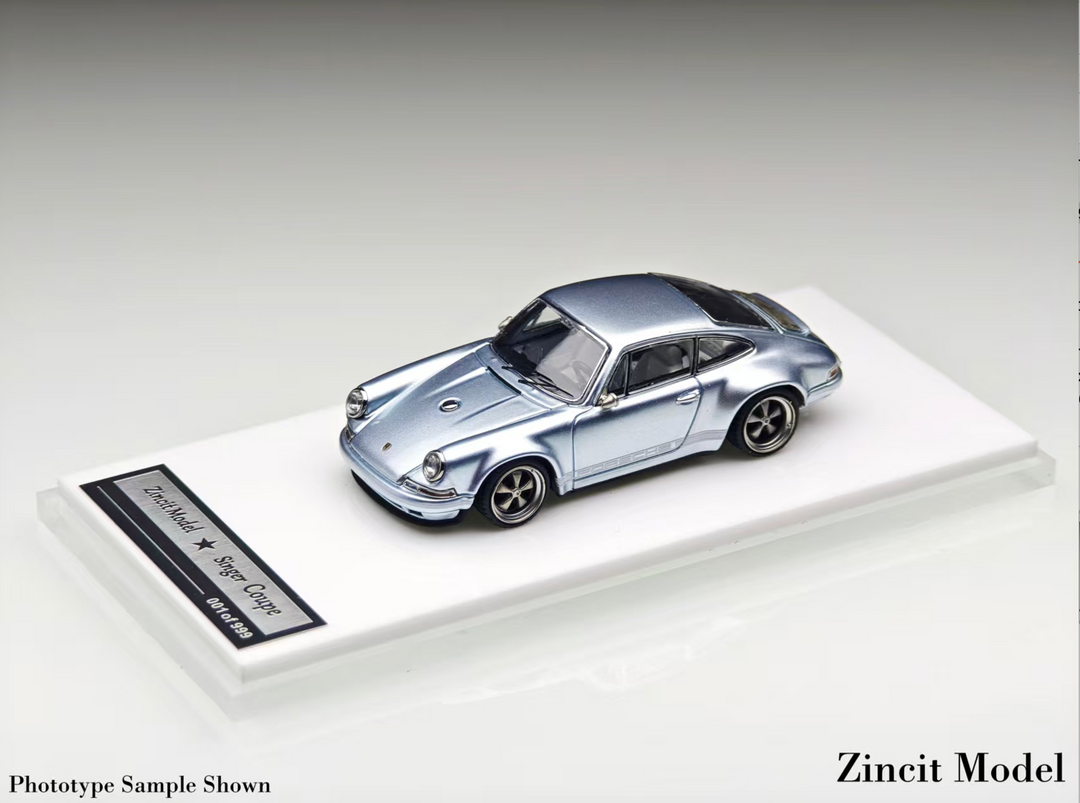 [Preorder] Zincit Model 1:64 Porsche 911 964 Singer Coupe Fushan APA Xpo (5 Colours)