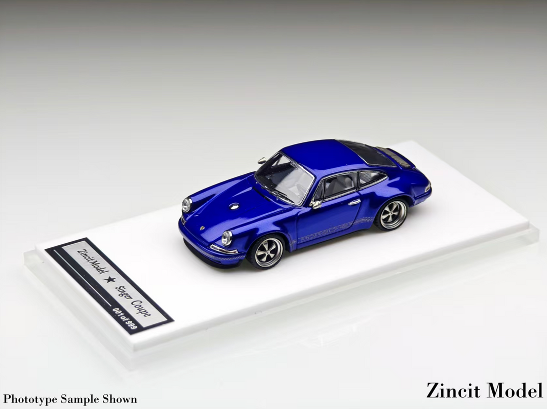 [Preorder] Zincit Model 1:64 Porsche 911 964 Singer Coupe Fushan APA Xpo (5 Colours)
