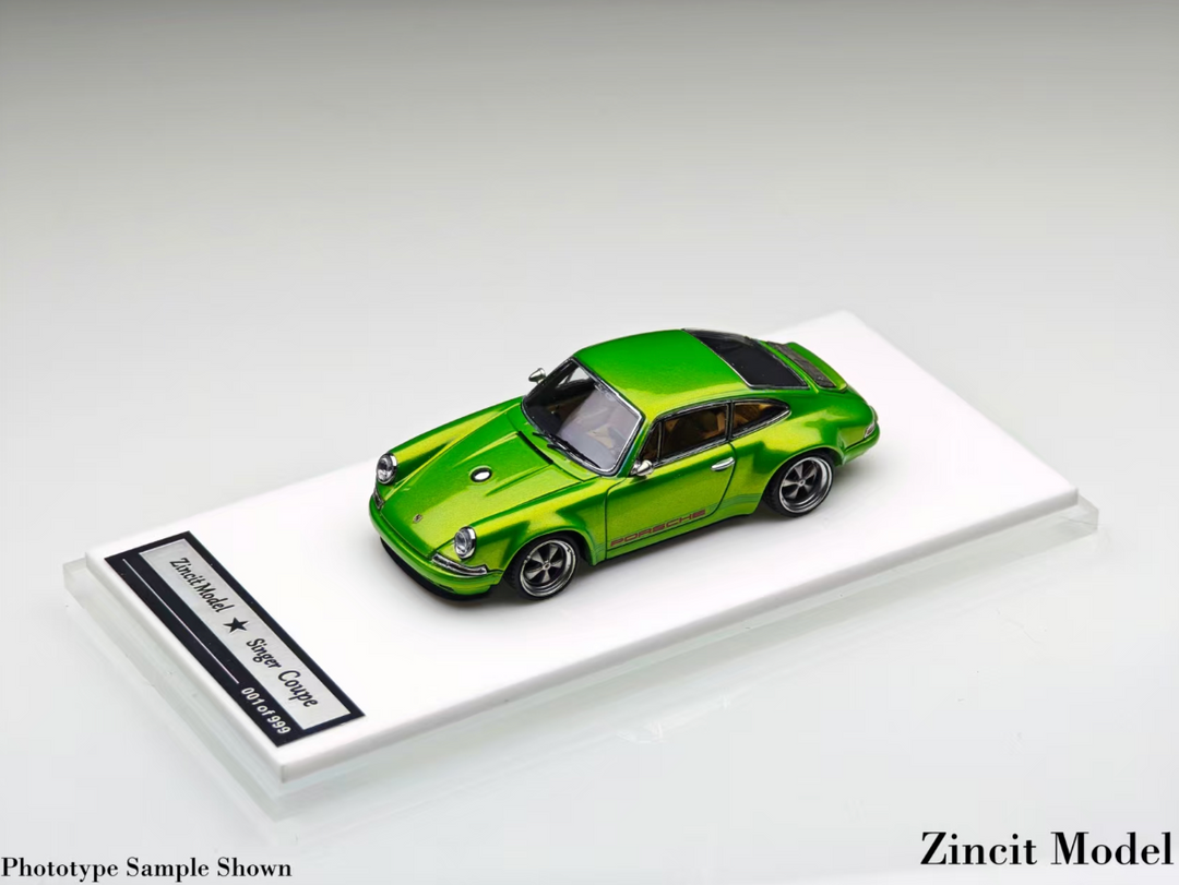 [Preorder] Zincit Model 1:64 Porsche 911 964 Singer Coupe Fushan APA Xpo (5 Colours)