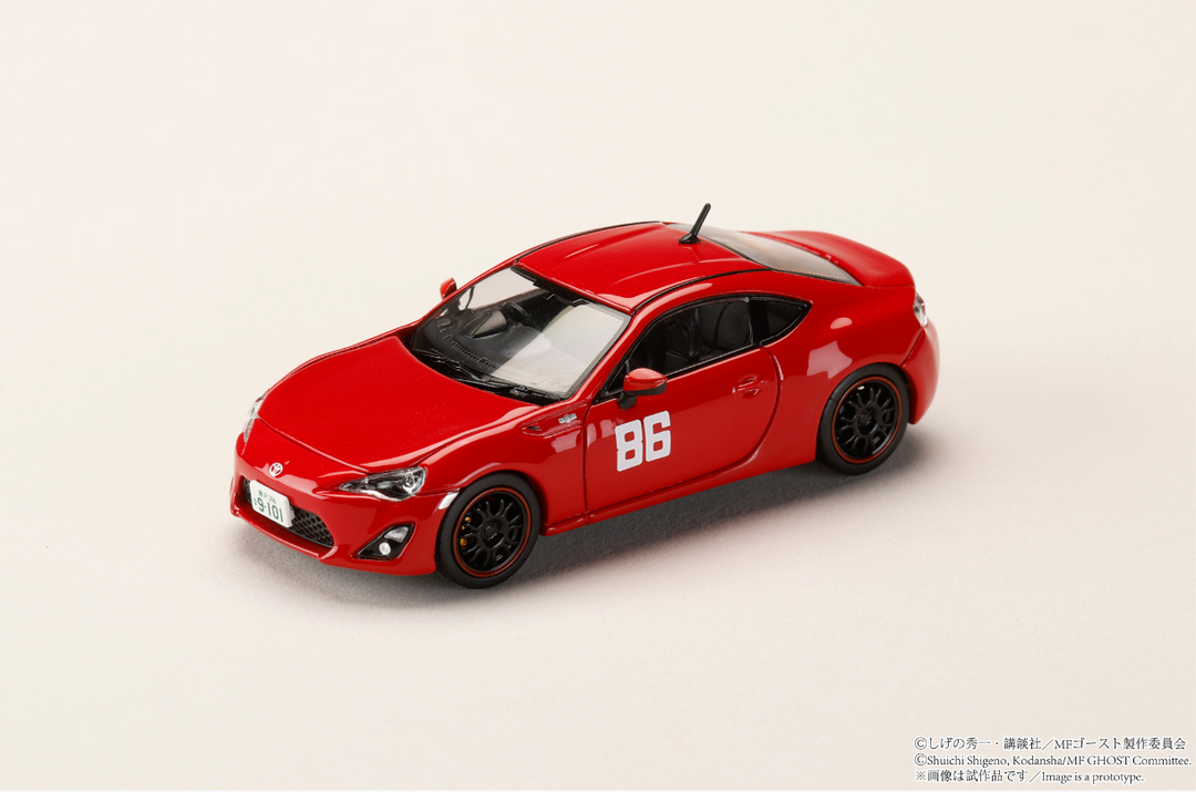 [Preorder] Hobby Japan 1:64  Toyota 86 GT (ZN6) at Ashinoko GT/ MF GHOST Kanata Katagiri (2 Versions) HJ641088MFG/ HJ642088MFG