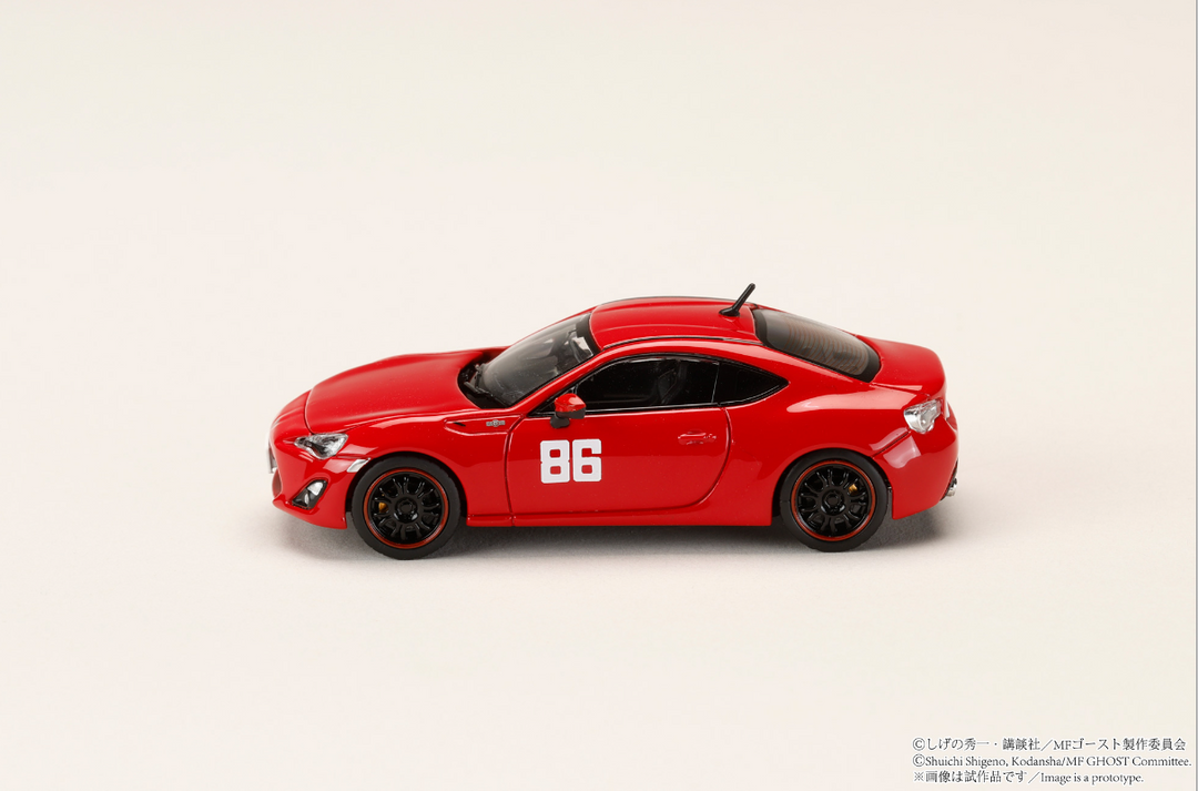 [Preorder] Hobby Japan 1:64  Toyota 86 GT (ZN6) at Ashinoko GT/ MF GHOST Kanata Katagiri (2 Versions) HJ641088MFG/ HJ642088MFG