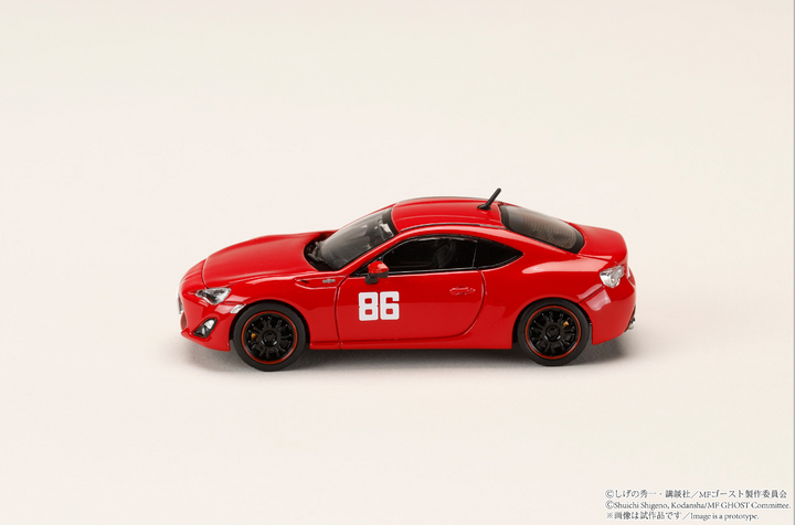 [Preorder] Hobby Japan 1:64  Toyota 86 GT (ZN6) at Ashinoko GT/ MF GHOST Kanata Katagiri (2 Versions) HJ641088MFG/ HJ642088MFG