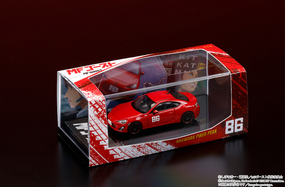 [Preorder] Hobby Japan 1:64  Toyota 86 GT (ZN6) at Ashinoko GT/ MF GHOST Kanata Katagiri (2 Versions) HJ641088MFG/ HJ642088MFG