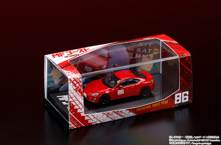 [Preorder] Hobby Japan 1:64  Toyota 86 GT (ZN6) at Ashinoko GT/ MF GHOST Kanata Katagiri (2 Versions) HJ641088MFG/ HJ642088MFG