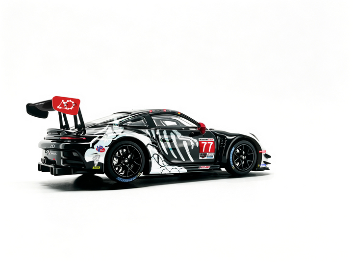 [Preorder] Jicar 1:64 Porsche 911 GT3 R Skeleton Dinosaur Livery (2 Colours)