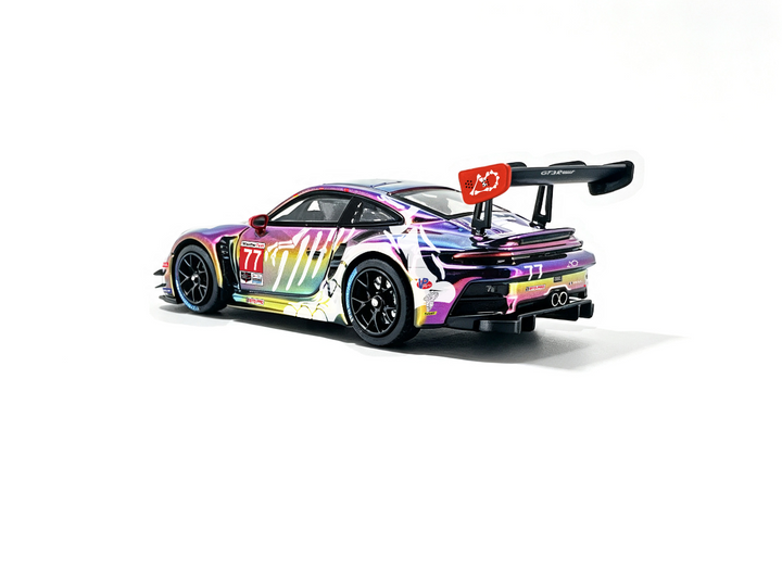 [Preorder] Jicar 1:64 Porsche 911 GT3 R Skeleton Dinosaur Livery (2 Colours)