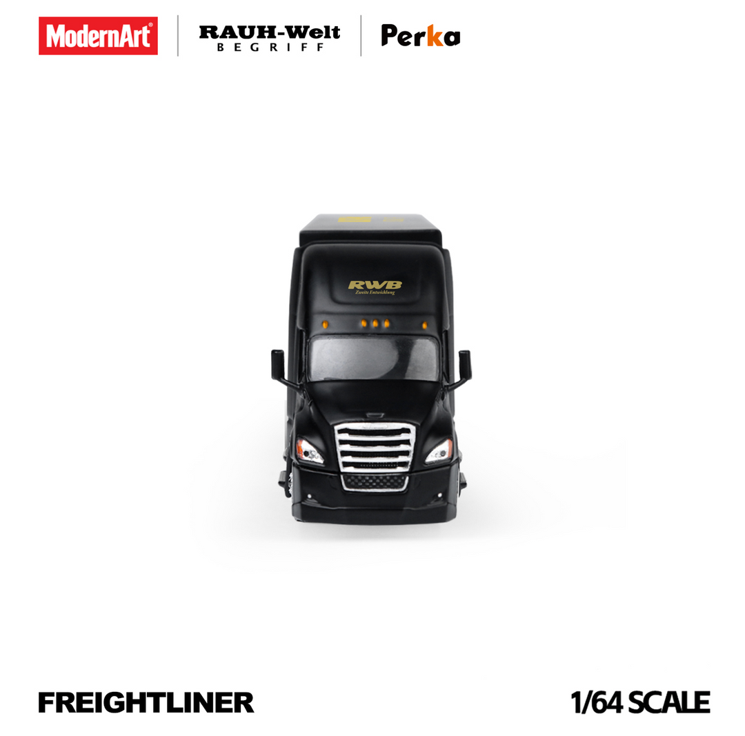 [Preorder] ModernArt X Perka 1:64 Freightliner Black RWB Livery Truck MD800118