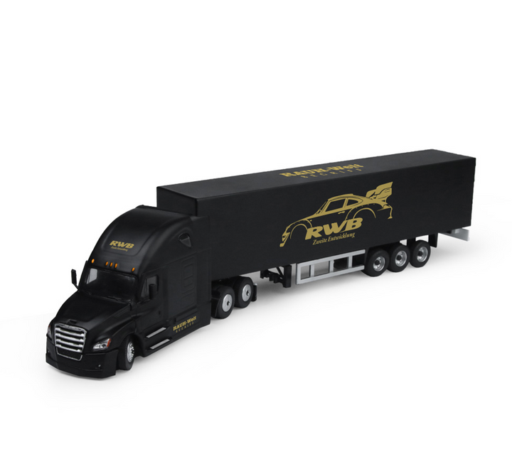 [Preorder] ModernArt X Perka 1:64 Freightliner Black RWB Livery Truck MD800118